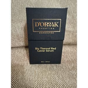 D’OR24K Prestige DERMATOX Bio Thermal Red Caviar Serum 1.35 Oz ~ NIB
